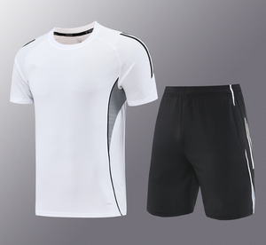 Traje <span class=keywords><strong>de</strong></span> entrenamiento para adultos Survetement Equipo personalizado Pantalones cortos <span class=keywords><strong>de</strong></span> manga corta Chándal <span class=keywords><strong>de</strong></span> fútbol 24 25 Chandal Chándales Jogging - Product Image 3