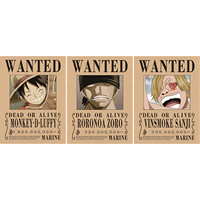 Affiche lenticulaire 3D One Piece Anime, imperméable, 3 images, triple transition, décoration murale pour la maison