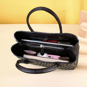 Bolsos de Diseñador de Marcas Famosas, Bolsos de Lujo para <span class=keywords><strong>Mujer</strong></span>, Sac Carre con Motivo de Avestruz, Cierre Magnético, Diseño Moderno, Multicolor - Product Image 5