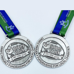 Sẵn sàng để tàu giá rẻ Cuộc Đua cạnh tranh huy chương tùy chỉnh trống kim loại cho bóng đá thể thao - Product Image 6