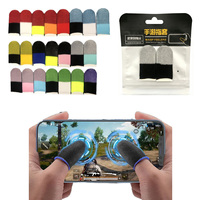 Manchettes de jeu PUBG Mobile personnalisées en fibre de carbone supraconductrice, sensation lisse, anti-transpiration, gants ultra-fins pour écran tactile