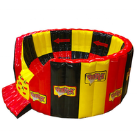 Parcours d'obstacles interactif gonflable commercial Vortex Jumping Game avec système IPS, 10 lumières, en PVC écologique de haute qualité
