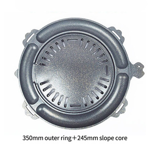 Plaque <span class=keywords><strong>en</strong></span> <span class=keywords><strong>pierre</strong></span> pour <span class=keywords><strong>barbecue</strong></span>, médical, poêle à grill, 295MM, livraison gratuite - Product Image 6