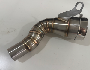 Para Husqvarna 401 125 250 <span class=keywords><strong>SVARTPILEN</strong></span> VITPILEN 2020 2021 <span class=keywords><strong>2022</strong></span> Codo Silenciador de escape de motocicleta Tubo de enlace medio deslizante modificado - Product Image 2