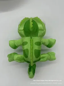 Peluche Lézard Vert Caméléon à Base Magnétique, Jouet Transfrontalier à Couleurs Changeantes, Poupée en Peluche Assise Pascal à Porter sur l'Épaule - Product Image 4