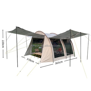 Tente de <span class=keywords><strong>camping</strong></span> portable grand espace pour l'extérieur, en polyester 210T, imperméable, protection solaire, avec poteaux en fibre de verre, pour hayon de voiture - Product Image 2