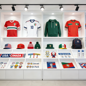 חולצת כדורגל של גביע העולם 2026, מדים לקבוצת כדורגל, ביגוד ספורט, חולצת תמיכה לאוהדים - Product Image 2