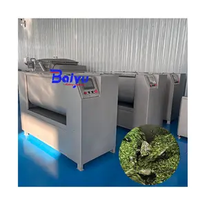 Baiyu Commercial Stainless Steel Meat Mixer Popular Used Machinery for Meat and Vegetable Stuffing Processing for Restaurants