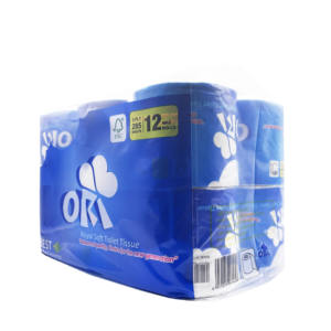 Rollo de papel higiénico en relieve Premium 3ply Papel higiénico Baño Papel higiénico de buena calidad - Product Image 6