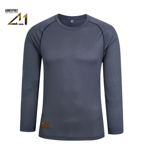 T-shirt de sport pour homme A-1, tricoté, manches longues, séchage rapide, respirant - Product Image 3