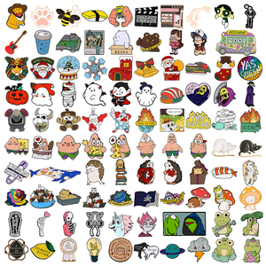 Vente en gros usine : Broche en alliage de zinc, badge métallique souvenir, épinglette en émail personnalisée (logo, dessin animé, anime), épinglette de revers rigide ou souple - Product Image 1