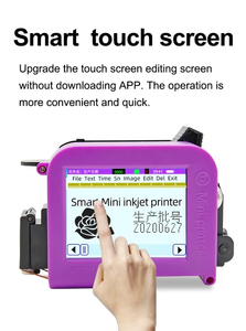 Mini cầm tay cầm tay máy in nhãn không phai mã QR Sản xuất ngày mã hóa máy cho nắp chai bao bì trứng mới người anh - Product Image 4