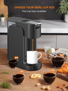 Fabricante OEM de Máquinas de Café, Cafetera de Una Sola Porción para Café Frío, Compatible con K-cup, Diseño Multifuncional, Potencia de hasta 1450W, con 4 en 1 - Product Image 2