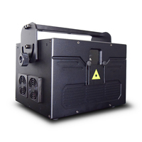 Lumières laser miniatures RED STAR 5W, contrôle DMX512, LED RGB, alliage d'aluminium, ILDA 30Kps, AC90-240V, certifiées CE/ROHS, éclairage de mariage