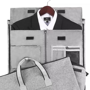 Reistas met opdruk, 3-in-1, waterdicht, opvouwbaar, grote capaciteit, geschikt voor herenpakken, om te bouwen tot kledingtas - Product Image 2