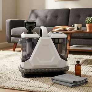 <span class=keywords><strong>Nettoyeur</strong></span> de tissus 550W 14KPa à double réservoir 1,8L/1,2L pour tapis, canapé, rideaux, matelas, machine de nettoyage en profondeur 220-240V avec boîte à produits - Product Image 4
