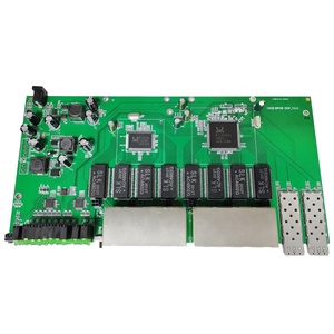 Wanglink-conmutador inverso Poe con 2 puertos Gigabit SFP PCB, GPON/EPON uu, 24V-48V, 16 puertos, 1000M - Product Image 2