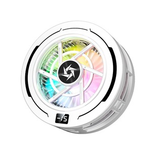 Ventilateur de refroidissement magnétique portable pour téléphone, radiateur semi-conducteur ultra-silencieux pour jeux mobiles, diffusion en direct, extérieur - Product Image 1
