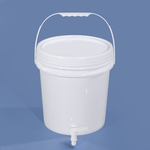 Seau à <span class=keywords><strong>eau</strong></span> en plastique de 10 L <span class=keywords><strong>avec</strong></span> <span class=keywords><strong>robinet</strong></span> et poignée, récipient à boisson en PP de qualité alimentaire pour les fêtes et les activités de plein air - Product Image 5