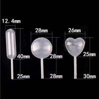 Bouteille compte-gouttes transparente Scilab SL-PP en LDPE de 4 ml de qualité alimentaire pour confiture, sirop, sauce (pasteurisée)