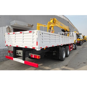 Grue hydraulique polyvalente 36t GSQS350-5 360kN.m montée sur camion, grue de camion pour l'infrastructure urbaine - Product Image 6