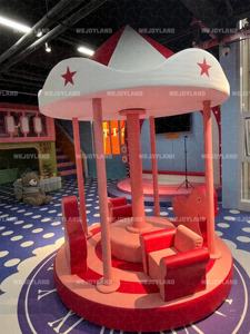 Carrusel Eléctrico Personalizado Wejoy con Sillas Giratorias para Niños y Equipamiento de Juego Suave para Parque Infantil Interior - Product Image 3