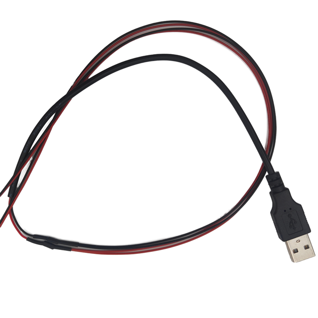 YUEEYOUNG Universal 12V USB High Frequency Charging Cable for Home Appliance LED Lighting Harness 250mA PVC Jacket 812MM Gb