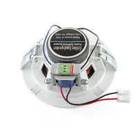 Altavoz de techo de aluminio blanco profesional 704C Altavoz de techo impermeable de 4 pulgadas 10W para el aula