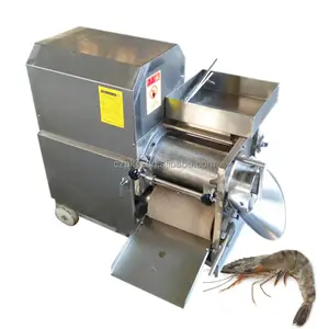 Mesin ekstruder udang kepiting ikan otomatis mesin pengambil daging ikan