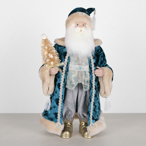 Meilleure vente Jouet Père Noël pour magasin Bleu ciel Taille 60 cm Ornements <span class=keywords><strong>de</strong></span> Noël en <span class=keywords><strong>laine</strong></span> feutrée - Product Image 1