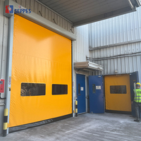 Cloison rapide Portes enroulables à grande vitesse Gardez la porte rapide propre Porte à glissière intelligente à grande vitesse pour la ligne de production alimentaire