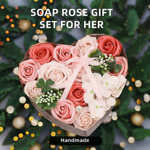 AYOYO Regalo <span class=keywords><strong>de</strong></span> San Valentín 2026 Jabón <span class=keywords><strong>de</strong></span> Flores en Forma <span class=keywords><strong>de</strong></span> Corazón Caja <span class=keywords><strong>de</strong></span> Regalo Creativa Romántica <span class=keywords><strong>de</strong></span> Navidad Regalo <span class=keywords><strong>de</strong></span> Cumpleaños Jabón <span class=keywords><strong>de</strong></span> Flores - Product Image 2