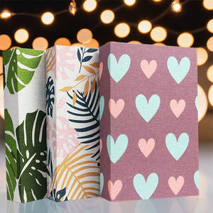 Álbum de fotos de cubierta de tela 100 bolsillos 4x6 fotos billetera portátil libro de memoria para fotos de vacaciones de aniversario de boda familiar - Product Image 3