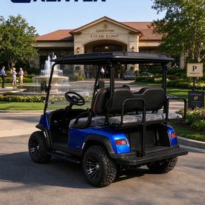 Carrito de Golf Todoterreno para 4 Pasajeros Equipado con Sistema de Entretenimiento de Audio con Pantalla Grande - Product Image 1
