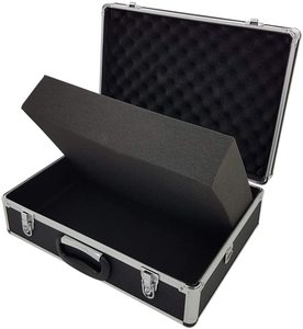 Factory Custom Aluminium Hartsc halen koffer Schaum Schwarz Aktentasche Tragbarer Werkzeug koffer Aluminium-Trage tasche - Product Image 5