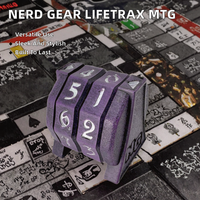 Compteurs de scores pour jeux de société, accessoires essentiels pour Magic Gathering Commander Players, durables, élégants, fabriqués professionnellement pour table de jeu