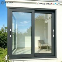 Ventana Corredera Antirrobo e Impermeable con Malla para Casa, Reemplazo de Ventanas de Aluminio y Vidrio Residenciales