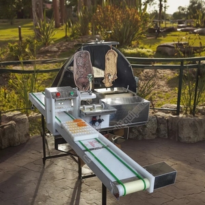 Machine automatique chinoise pour brochettes de viande, de poulet et de kebab, pour brochettes en bambou et barbecue - Product Image 6