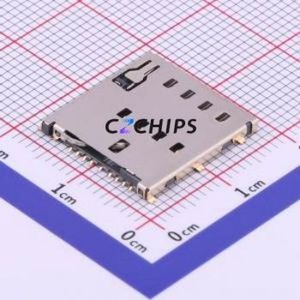 SMC-222-ARP9 SIM Card Connector SMD Connector Self-Return Type Micro SIM Card Card Holder With Card Detection - Product Image 1