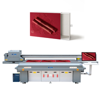 Imprimante à plat industrielle automatique à jet d'encre UV LED 2513 avec têtes Konica/Gen5/Gen6, imprimante de cartes haute vitesse