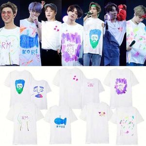 T-shirt court en gros pour adultes, inspiré des groupes d'idoles Kpop - Product Image 6