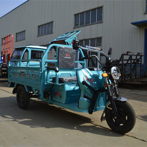 <span class=keywords><strong>Piaggio</strong></span> Ape Elettrico Open Body Rickshaw Truck Furgone per Alimenti e Trasporto Merci con Carico Utile di 400kg, Batteria 60V, Autonomia 30-50km, Potenza 800-1000W - Product Image 2