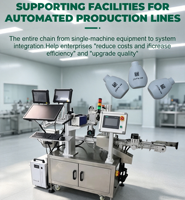 Machine de codage laser UV et de correspondance de codes pour bouteilles de produits chimiques quotidiens avec tri des bouteilles et collecte de codes QR internes et externes
