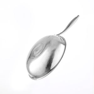 Padella a Tre Strati <span class=keywords><strong>in</strong></span> <span class=keywords><strong>Titanio</strong></span> Senza Rivestimento per Uso Domestico, Portatile e Martellata, Adatta a Induzione, Gas e Cucina da Esterno - Product Image 5