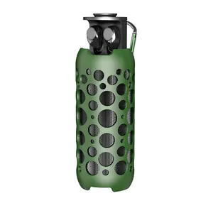 シリコンケース付き旅行ハイキングパーティーヘッドフォン用の防水2in1スピーカーイヤフォン真のワイヤレスイヤホン