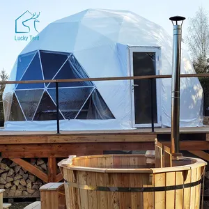 3-4 Person Outdoor Camping Event Dome House Luxury Resort Hotel Tent For Sale