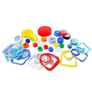 Tapa de Plástico HDPE con Revestimiento para Frascos de <span class=keywords><strong>Boca</strong></span> Ancha, Fabricada con Máquina de Moldeo por Soplado - Product Image 1