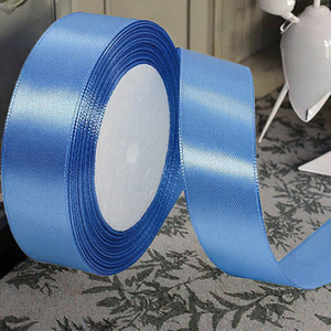 Oferta Especial: Cinta de Satén de Doble Cara de 25 Yardas y 4 cm, Diseño Floral de Seda y Poliéster Puro, para Regalos de Navidad, Varios Usos - Product Image 3