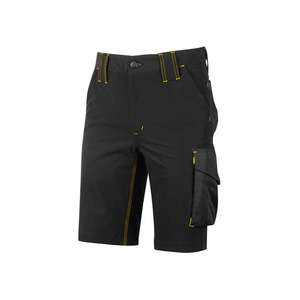 Pantalones cortos cargo Mercury Black Carbon de tela de carbono-EAN 8033546438428, PANTALONES DE TRABAJO, PANTALONES CORTOS DE TRABAJO, de 30 a - Product Image 1