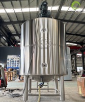 Cuve de mélange en acier inoxydable de 5000 L avec agitateur pour l'industrie alimentaire, des boissons et chimique |   Certifié CE |   Conception personnalisable